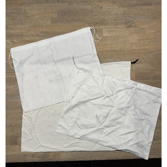 COACH Lot of 3 Satin & Cotton Dustbags Storage Bags EUC Lot #3 - Picture 2 of 2